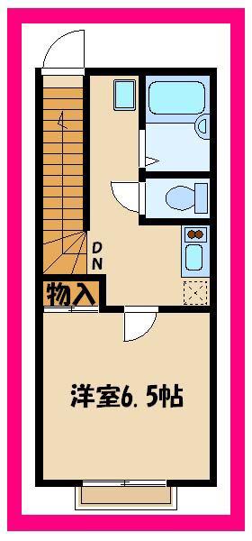 レオパレスSENGEN(1K/2階)の間取り写真