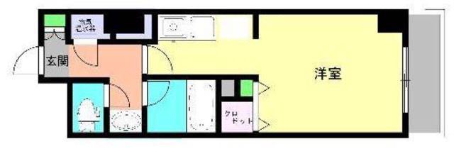 HF駒沢公園レジデンスTOWER(1K/20階)の間取り写真