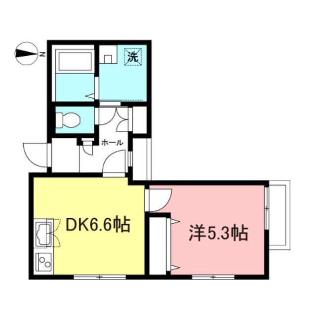 MAISON RT NAKANO(1DK/2階)の間取り写真