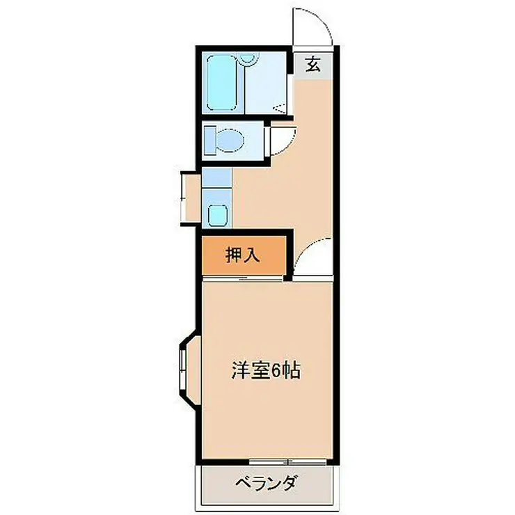 クレインヒル小金井 1階階 間取り