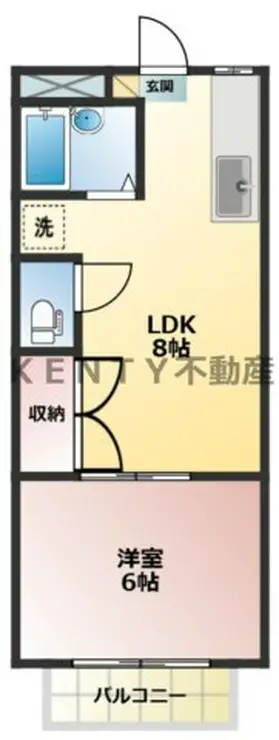 カサ・デ・レイ 2階階 間取り