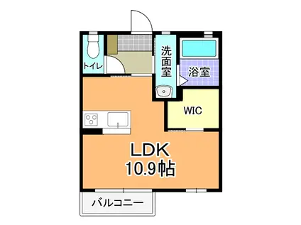 メゾン・ド・パル文京(ワンルーム/1階)の間取り写真