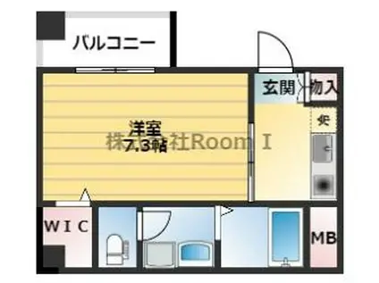 プロヌーブ鳴門(2LDK/2階)の間取り写真