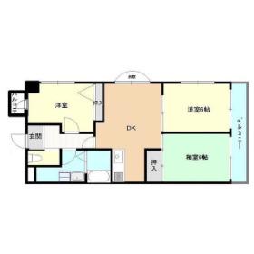 アルパインメゾン(3DK/5階)の間取り写真
