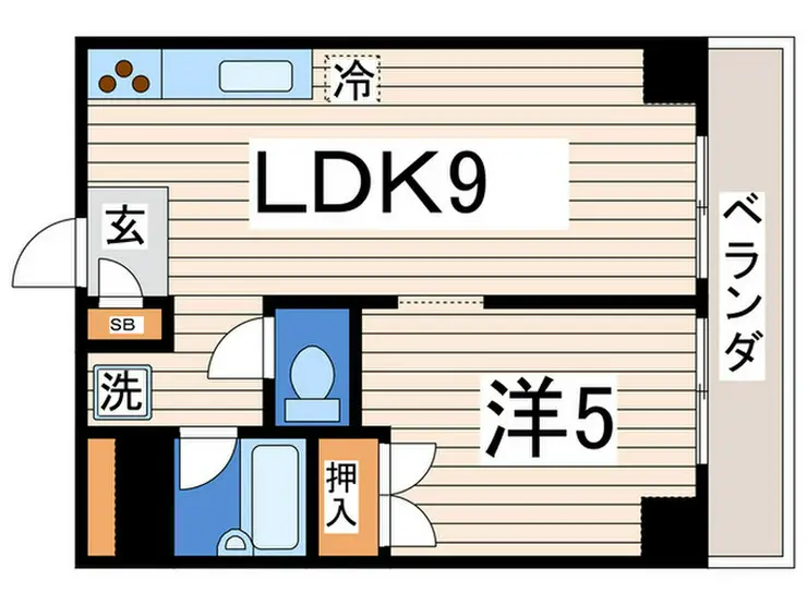 横浜三吉町第4レッツビル 3階階 間取り