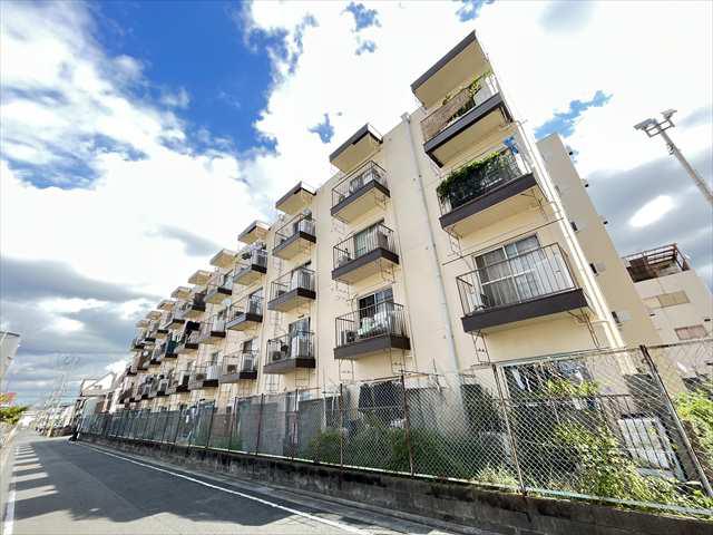 久宝寺コーポラスB棟(2K/4階)