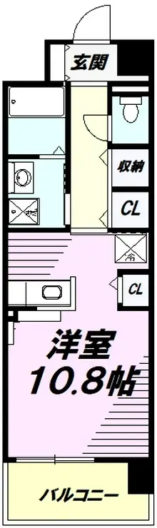 昭島コートエレガンスF 5階階 間取り