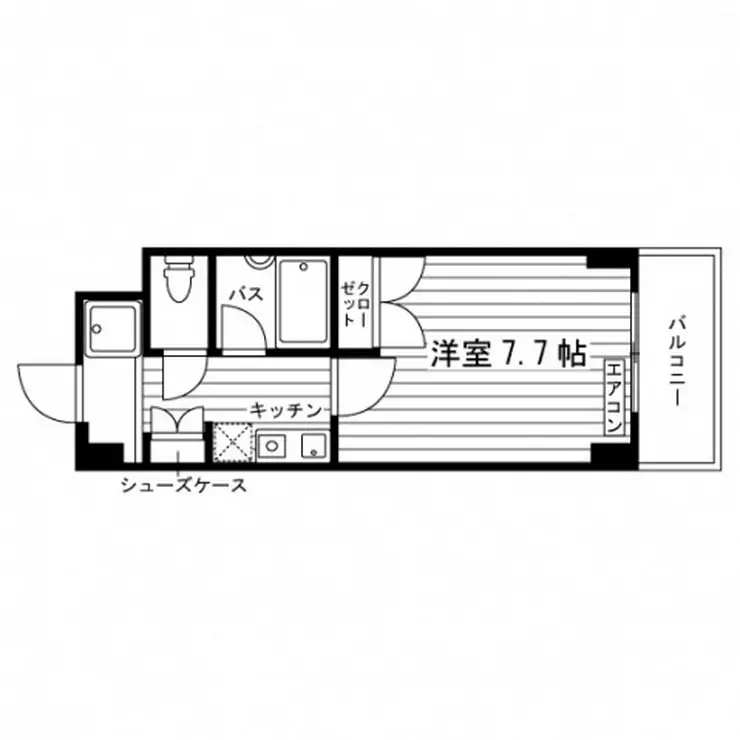 ダイヤハイツ大塚 6階階 間取り