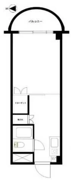 東京ベイサイド 8階階 間取り