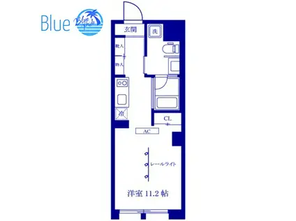 京急本線 京急新子安駅 徒歩6分 10階建 築15年(ワンルーム/5階)の間取り写真