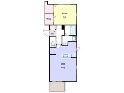 MAISON TOKIWA(1LDK/3階)の間取り写真