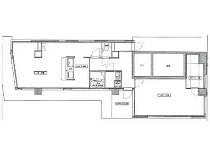 プエルト西日暮里(1LDK/5階)の間取り写真