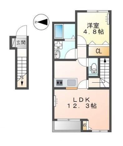 ＪＲ高徳線 屋島駅 徒歩11分 2階建 築9年