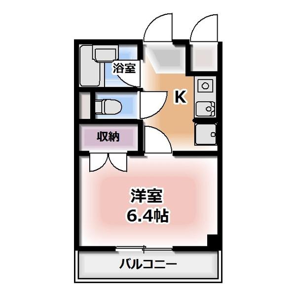 プチメゾン(1K/3階)の間取り写真