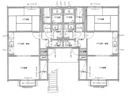 ローズヒップ1(1LDK/1階)の間取り写真
