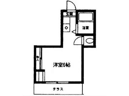 メゾン ウィステリア(ワンルーム/1階)の間取り写真