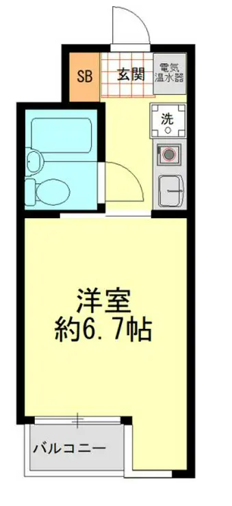 日神パレス戸塚 2階階 間取り