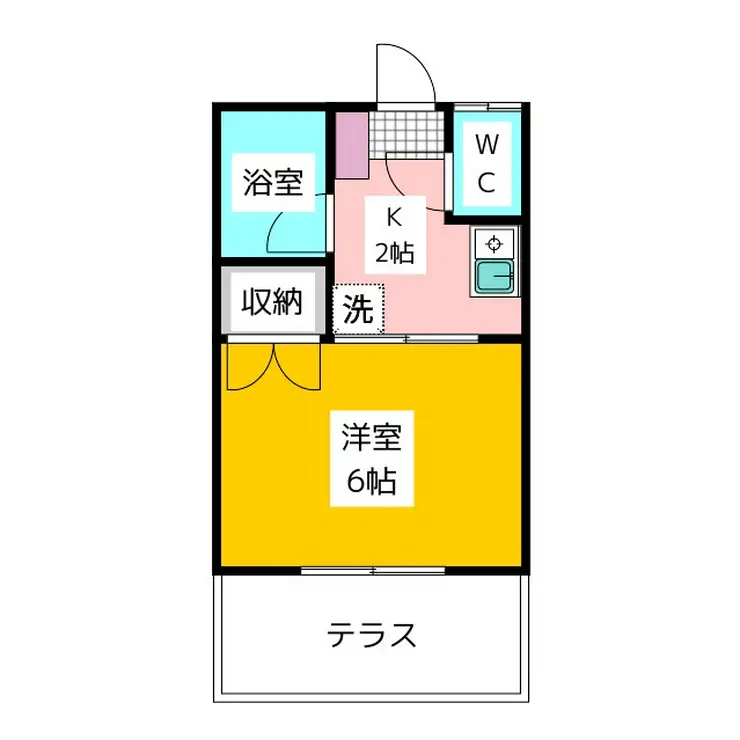 ラレース6 1階階 間取り