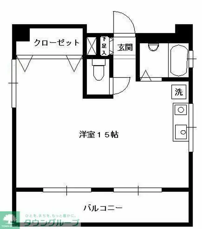 ソレイユ関口 5階階 間取り