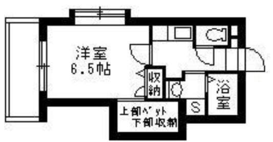 MZ鴨池(1K/5階)の間取り写真