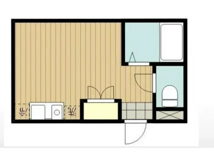 マ・メゾン蒲田(ワンルーム/2階)の間取り写真