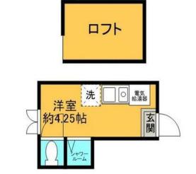 FL`ECHIR笹塚B棟(ワンルーム/B1階)の間取り写真