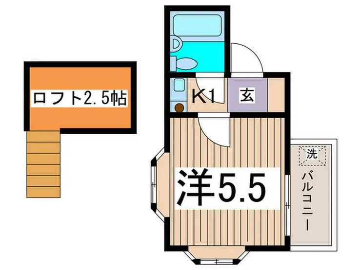 ドルフィン青葉台 2階階 間取り