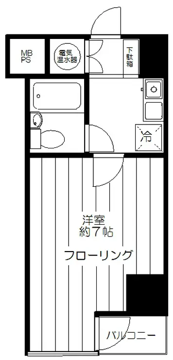 ノア道玄坂 2階階 間取り