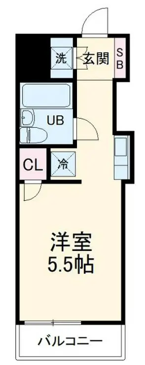 サンホワイト磯子 3階階 間取り