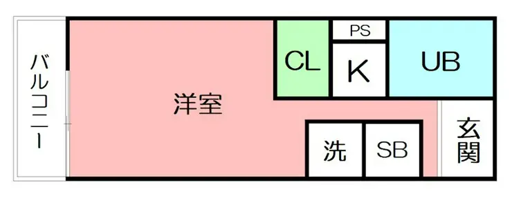 テニメントヒル 2階階 間取り