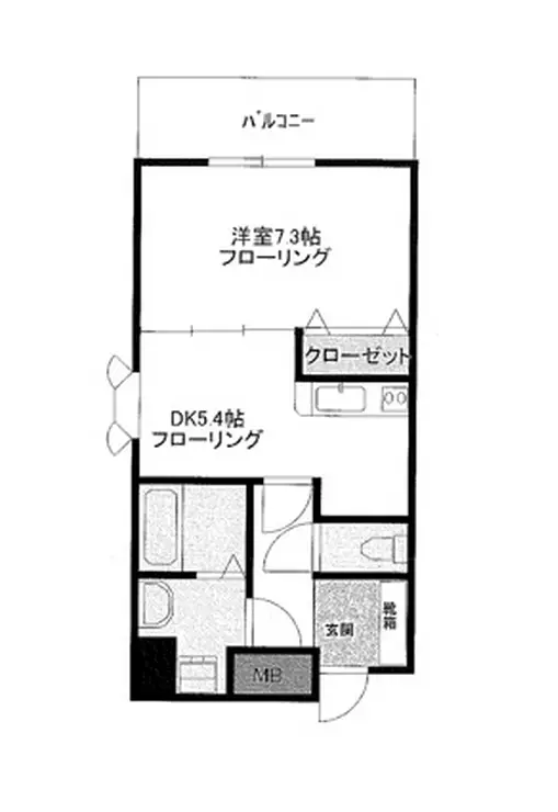 アンフォーラメグロ 3階階 間取り