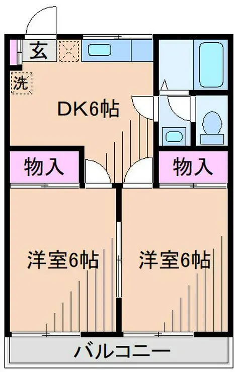 エムハイム 2階階 間取り
