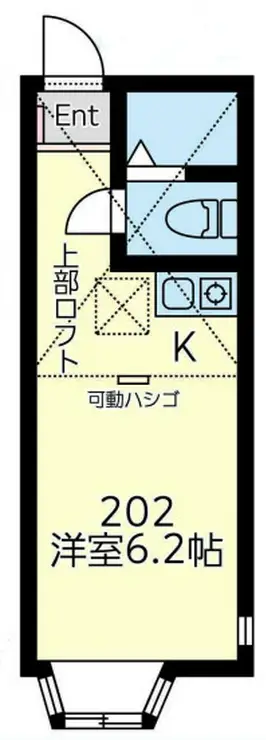ユナイト上星川ボナパルト 2階階 間取り