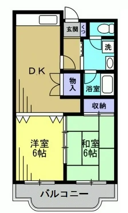 モリコーポ 1階階 間取り