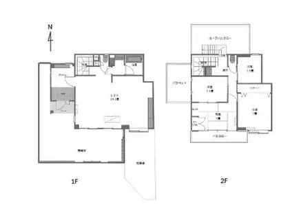 ホーリーランド貫南戸建(4LDK/1階)の間取り写真