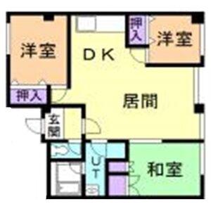ニーズビル・シマ(3LDK/3階)の間取り写真