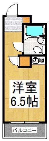 セントヒルズ一ツ橋学園(ワンルーム/3階)の間取り写真