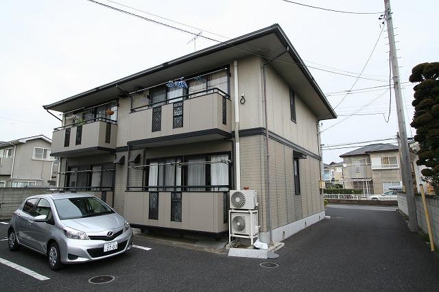 ラベンダーハウスA(2K/1階)の外観写真