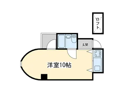 プレアール北梅田(ワンルーム/5階)の間取り写真