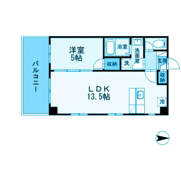 TSKY 5階階 間取り