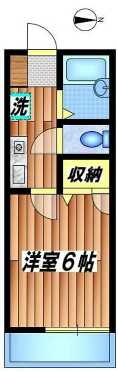 ハイマートEM 2階階 間取り