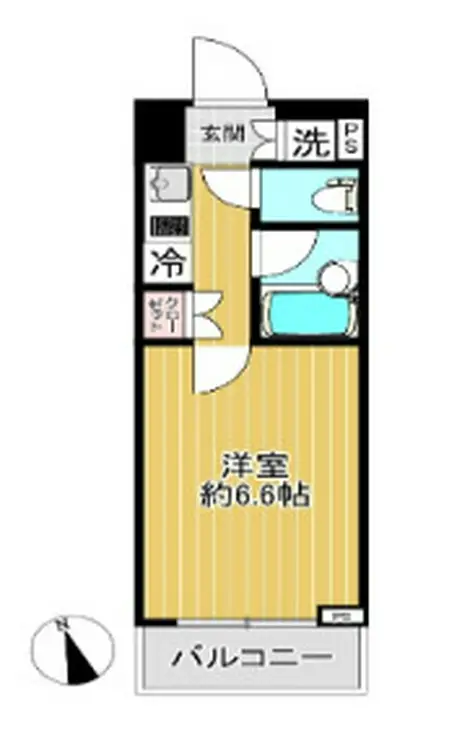 ルーブル喜多見 3階階 間取り