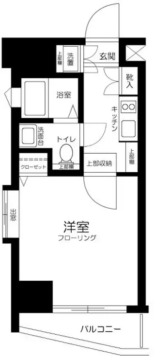 スカイコート両国壱番館 5階階 間取り