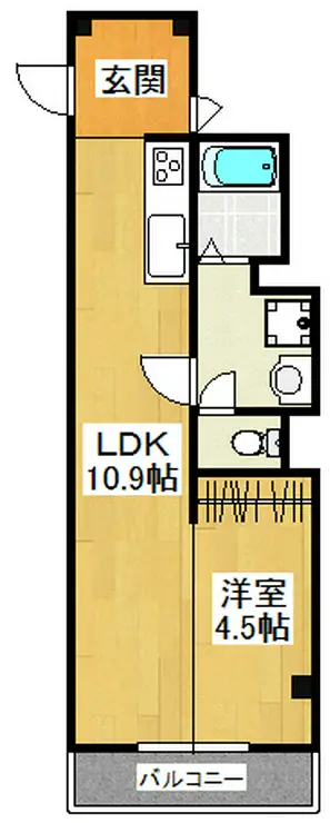 ピュアハイツ 2階階 間取り