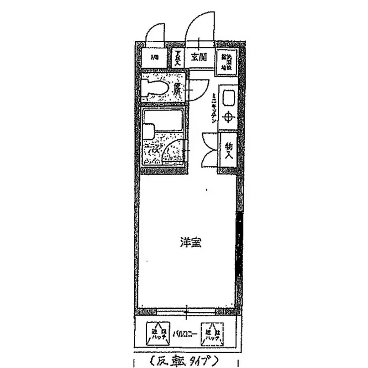 ベルドゥムール草加金明 2階階 間取り