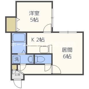 ハイム東環駅(1LDK/3階)の間取り写真