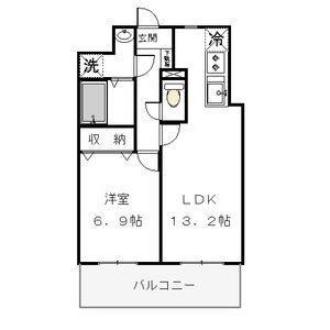 リバーサイド天神(3LDK/4階)の間取り写真