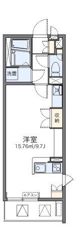 東武伊勢崎線 西新井駅 徒歩11分 3階建 築13年(ワンルーム/1階)の間取り写真