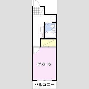 メゾンアポロ(1K/3階)の間取り写真