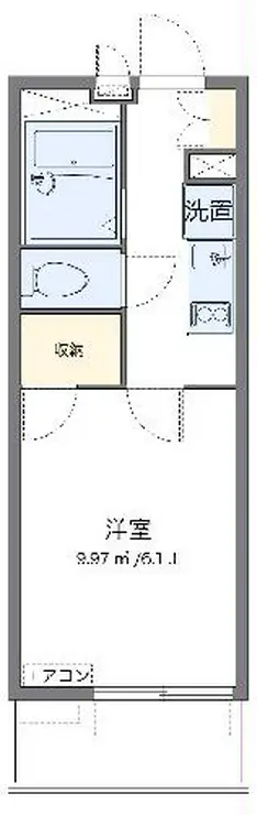 レオパレスSHIBIRAKI 3階階 間取り